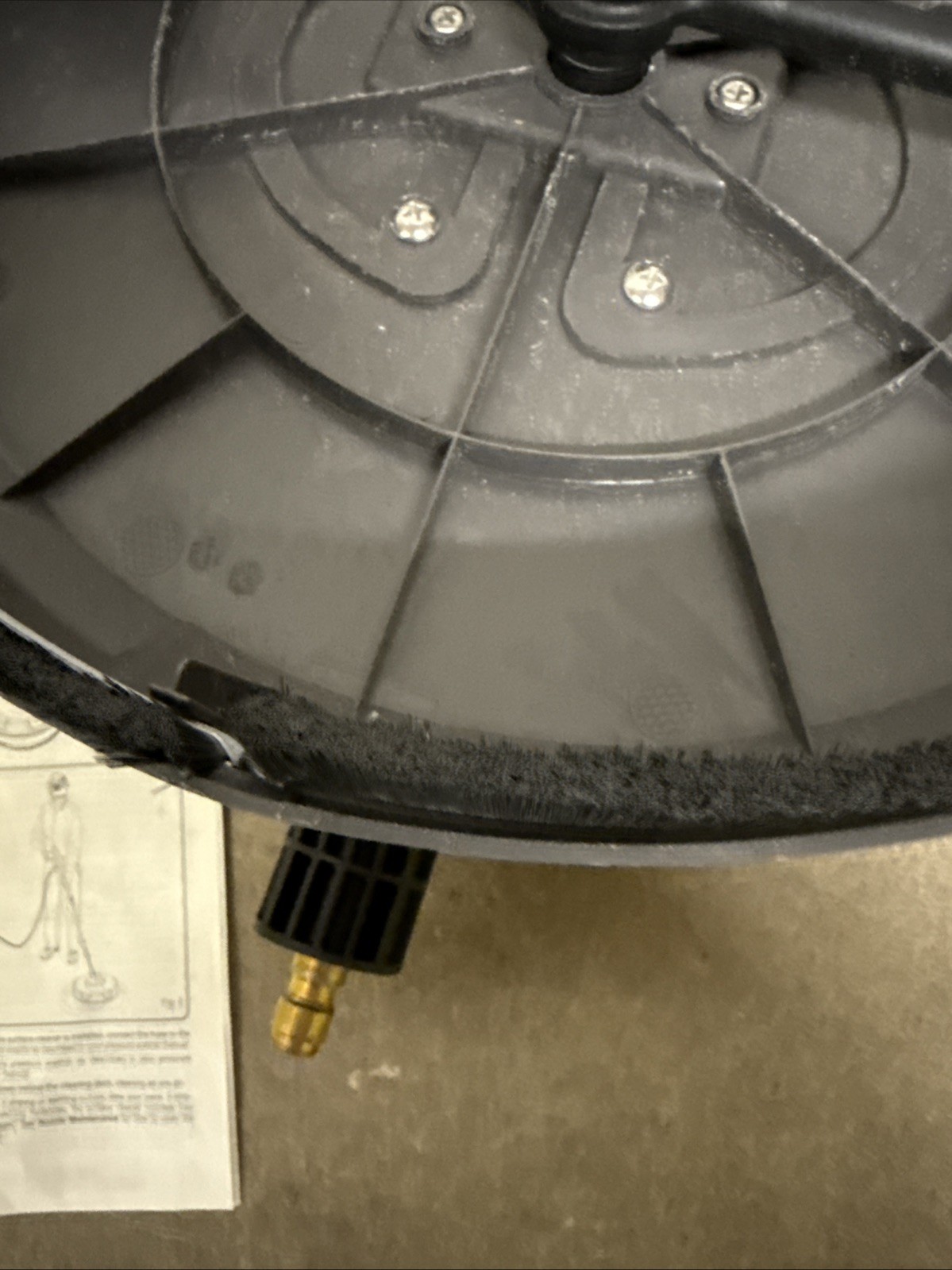 GENTLY USED RYOBI 12″ 2,300 PSI Electric Pressure Washers Surface Cleaner