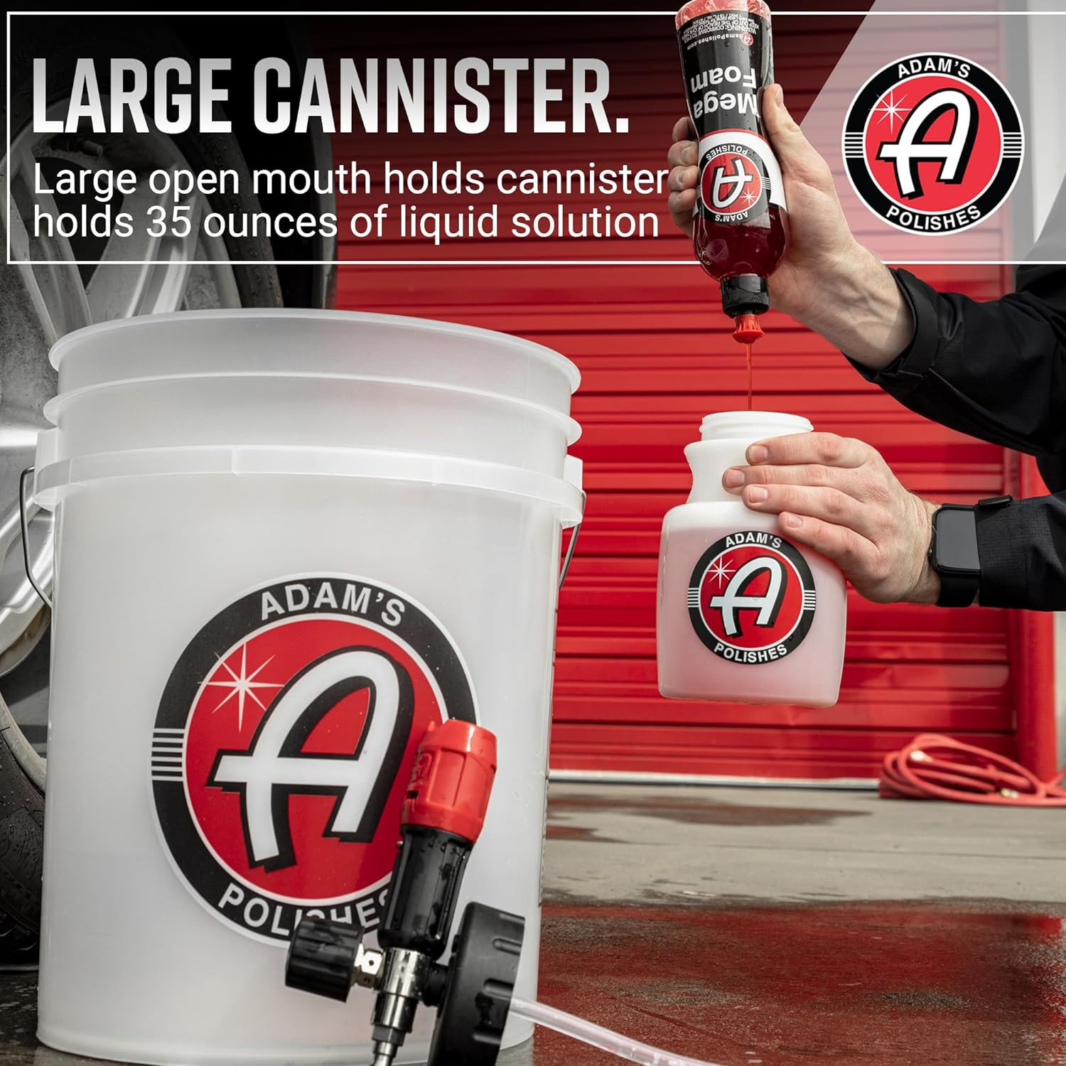 Adam’S Polishes Premium Foam Cannon – Soap Sprayer for Car Wash | Sprayer Cannis