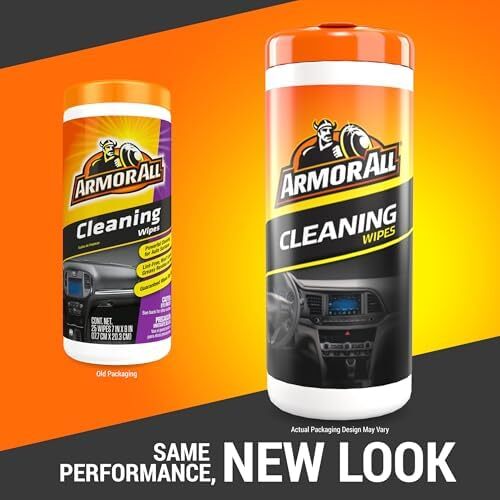 Armor All Car Interior Cleaner Wipes, Car Interior Cleaning Wipes for Dirt and D