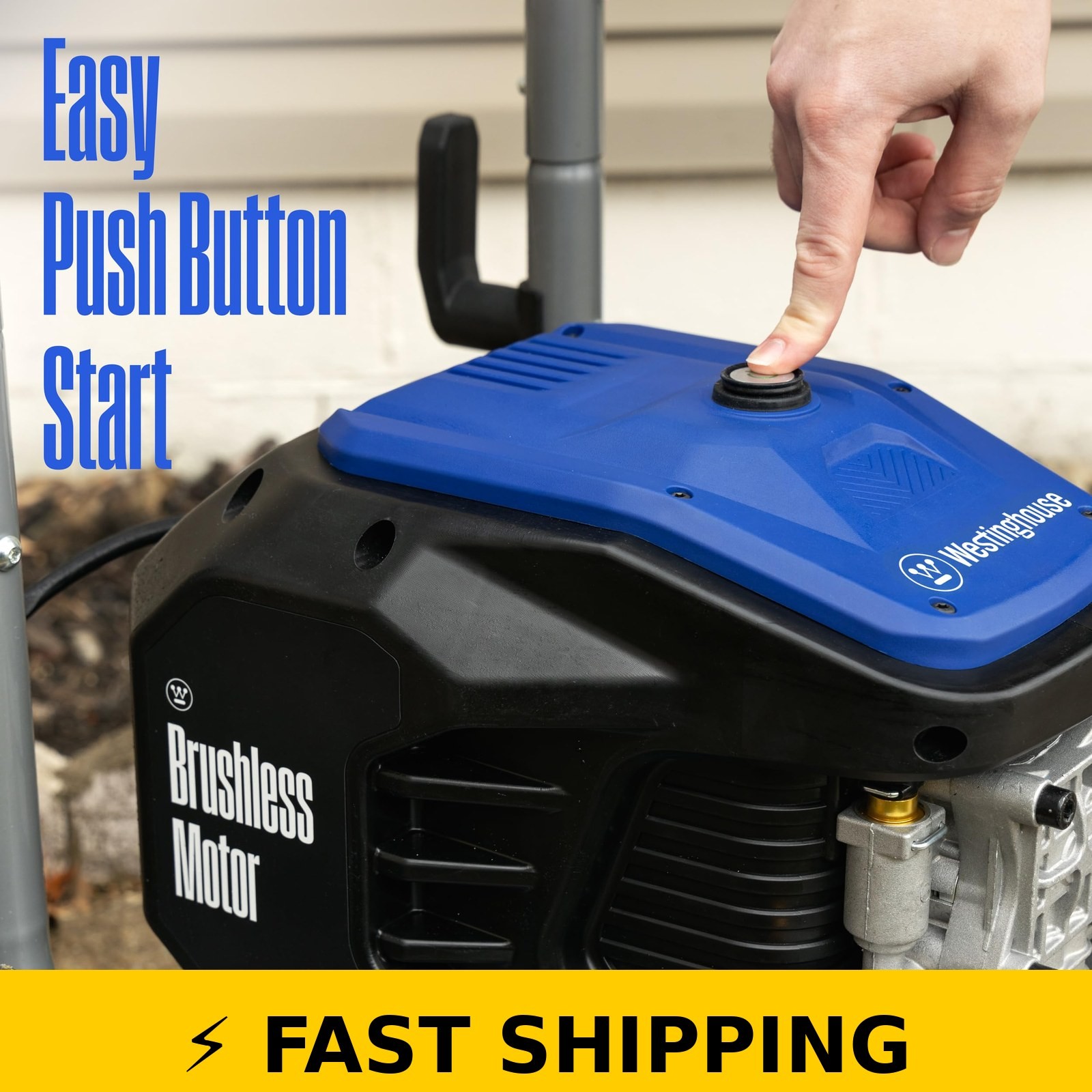 Westinghouse WPX3400e Electric Pressure Washer, 3400 PSI, Brushless Motor