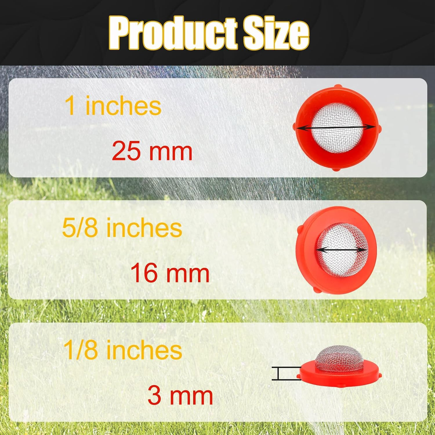 20 Pieces Stainless Steel Hose Coupling Filter Silicone Washers, Silicone Washer