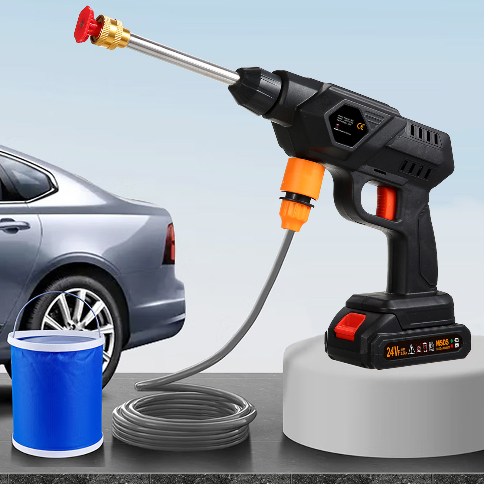 Cordless Washer 60Bar 300W High Washer V9M9
