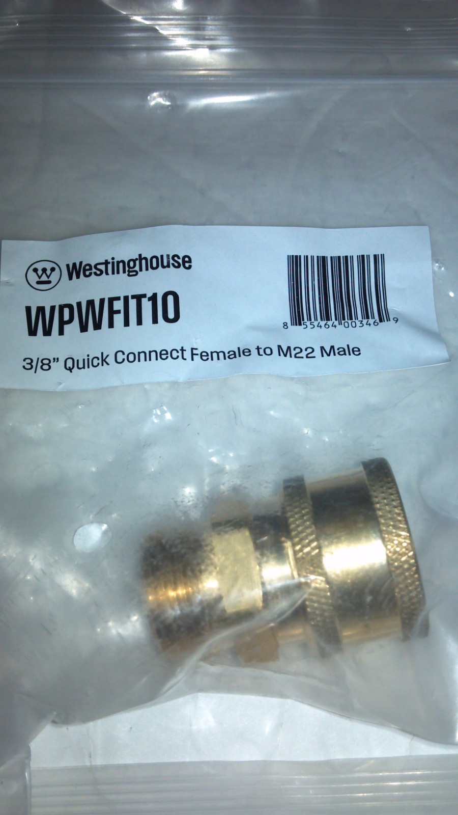 6 Piece Pressure Washer Adapter Set with Quick Disconnect Kit for High Pressure