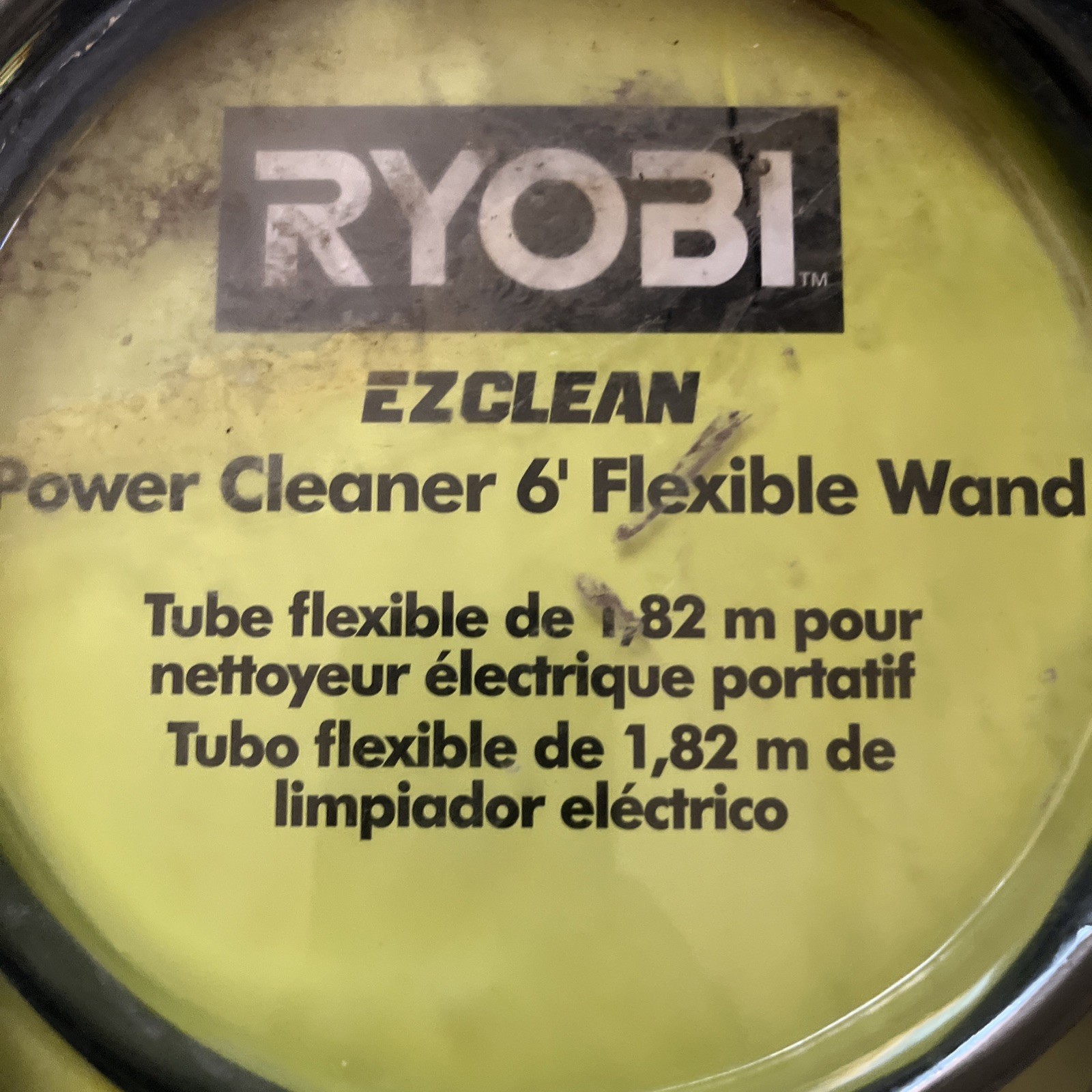 RYOBI EZCLEAN Power Cleaner Hose Flexible Wand RY3112FW quick connect