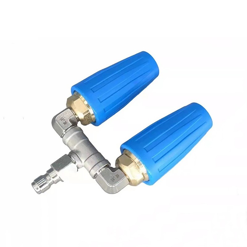 4000 PSI Dual Turbo Nozzle Pressure Washer 4-6 GPM 1/4″ Quick Connect Spray Tip