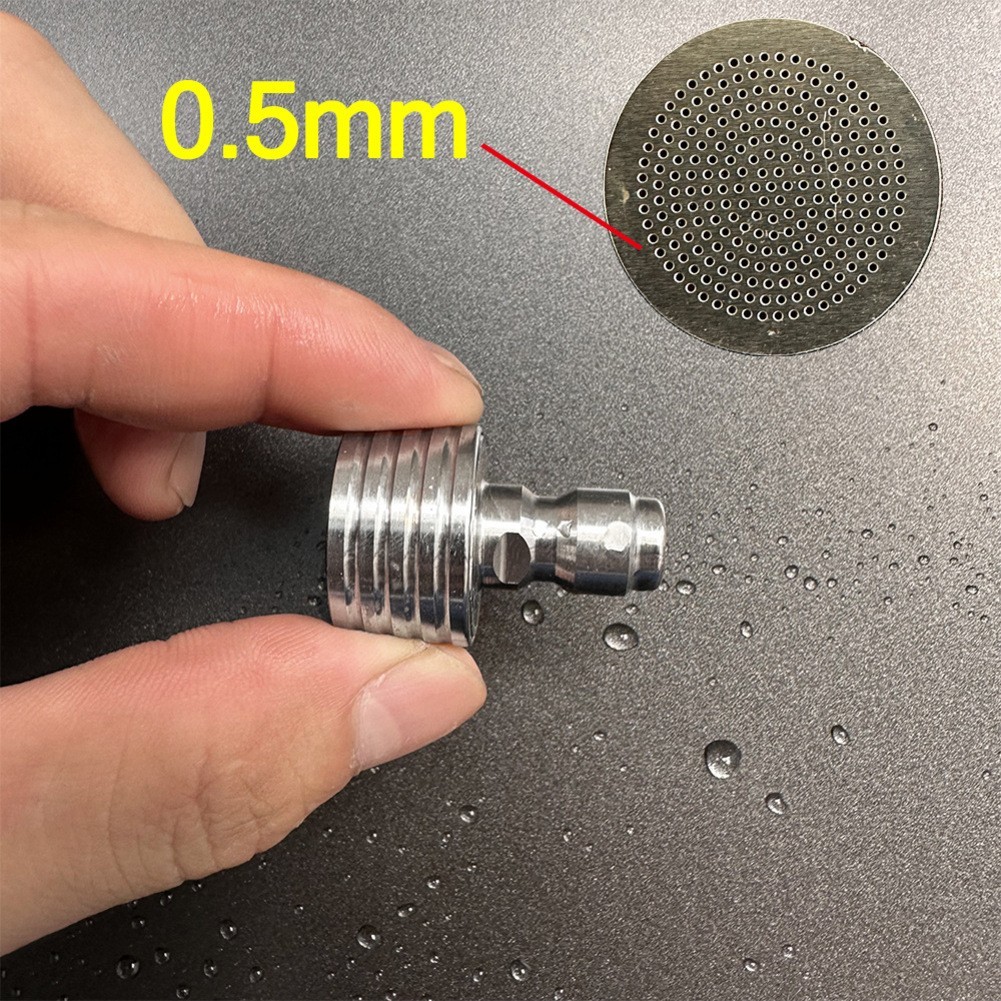 2 Pieces Pressure Washer Nozzle Tip with 14 Inch Quick Connector for Soft Wash