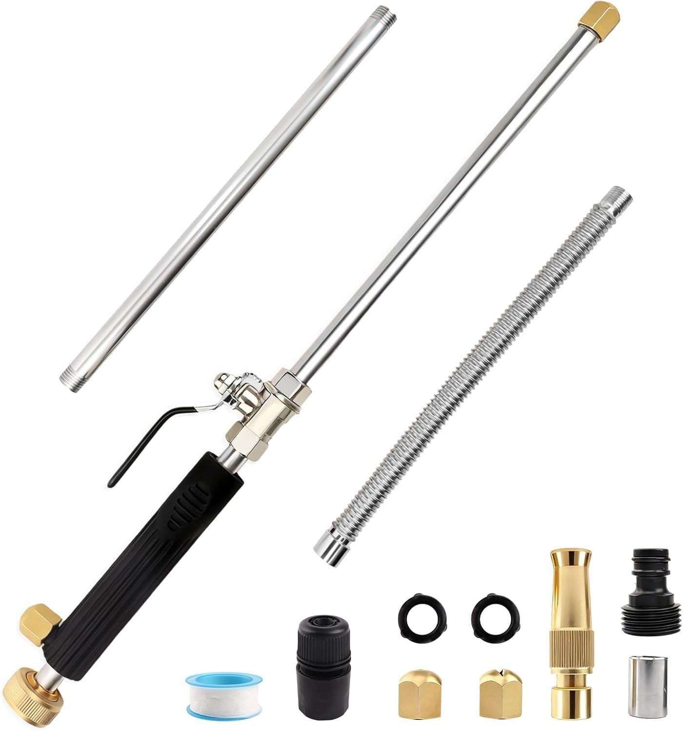 Hydro Nozzle Wand for Car and Patio Cleaning