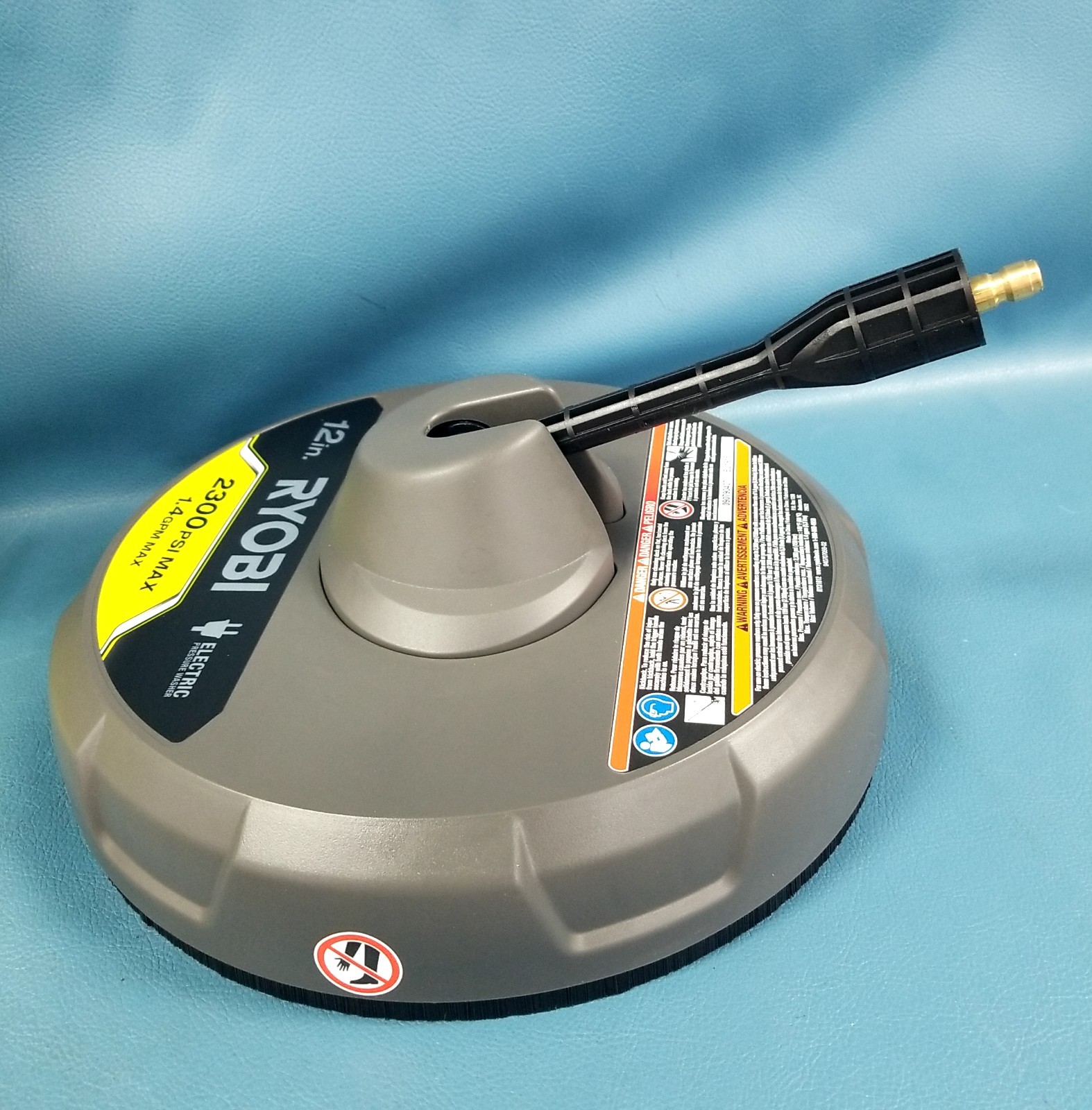 Ryobi 12″ Surface Cleaner Unused In Box Attachment For Electric Pressure Washer