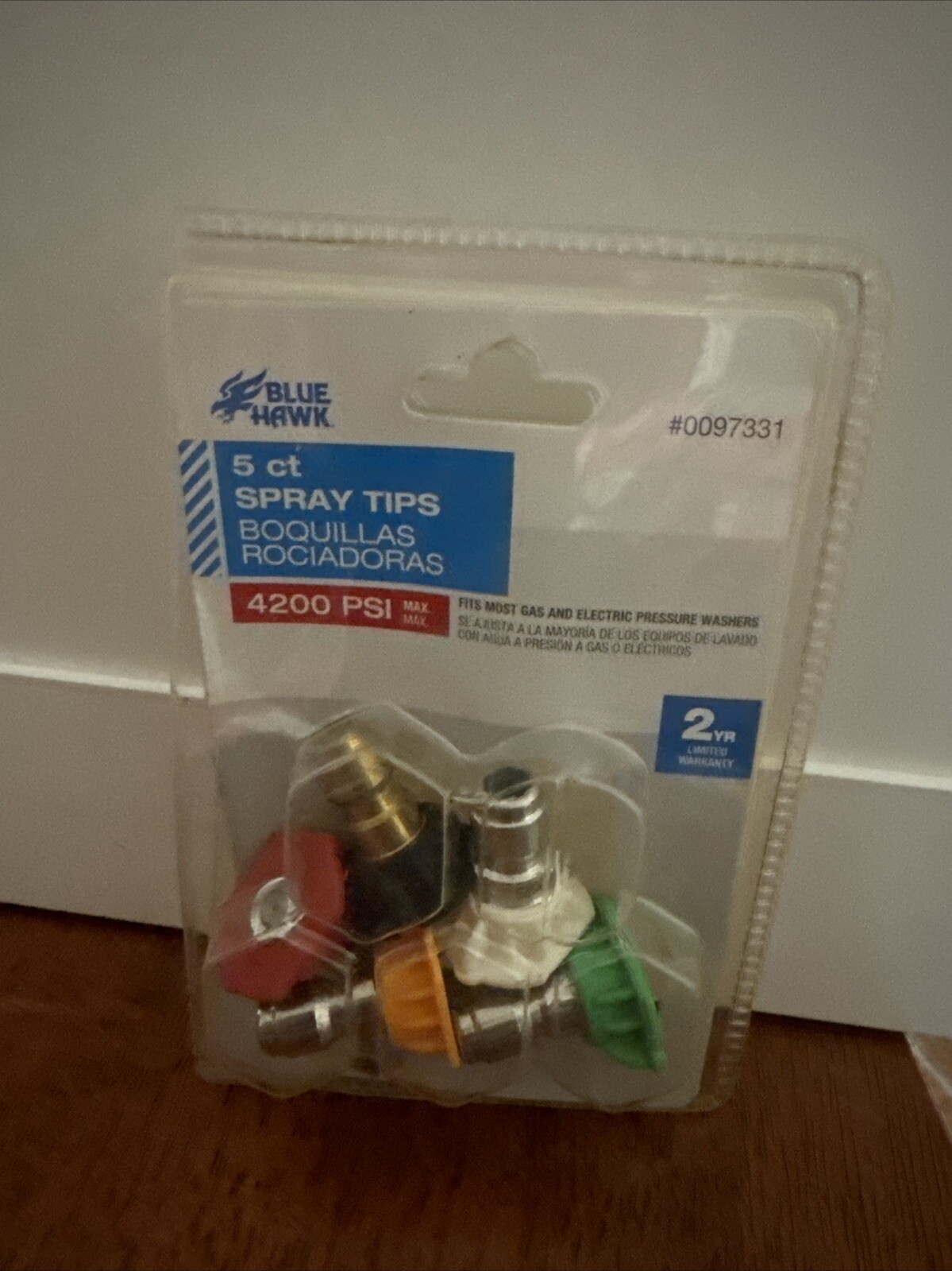 5pack Pressure Washer Surface Maxx Professional Spray Tips