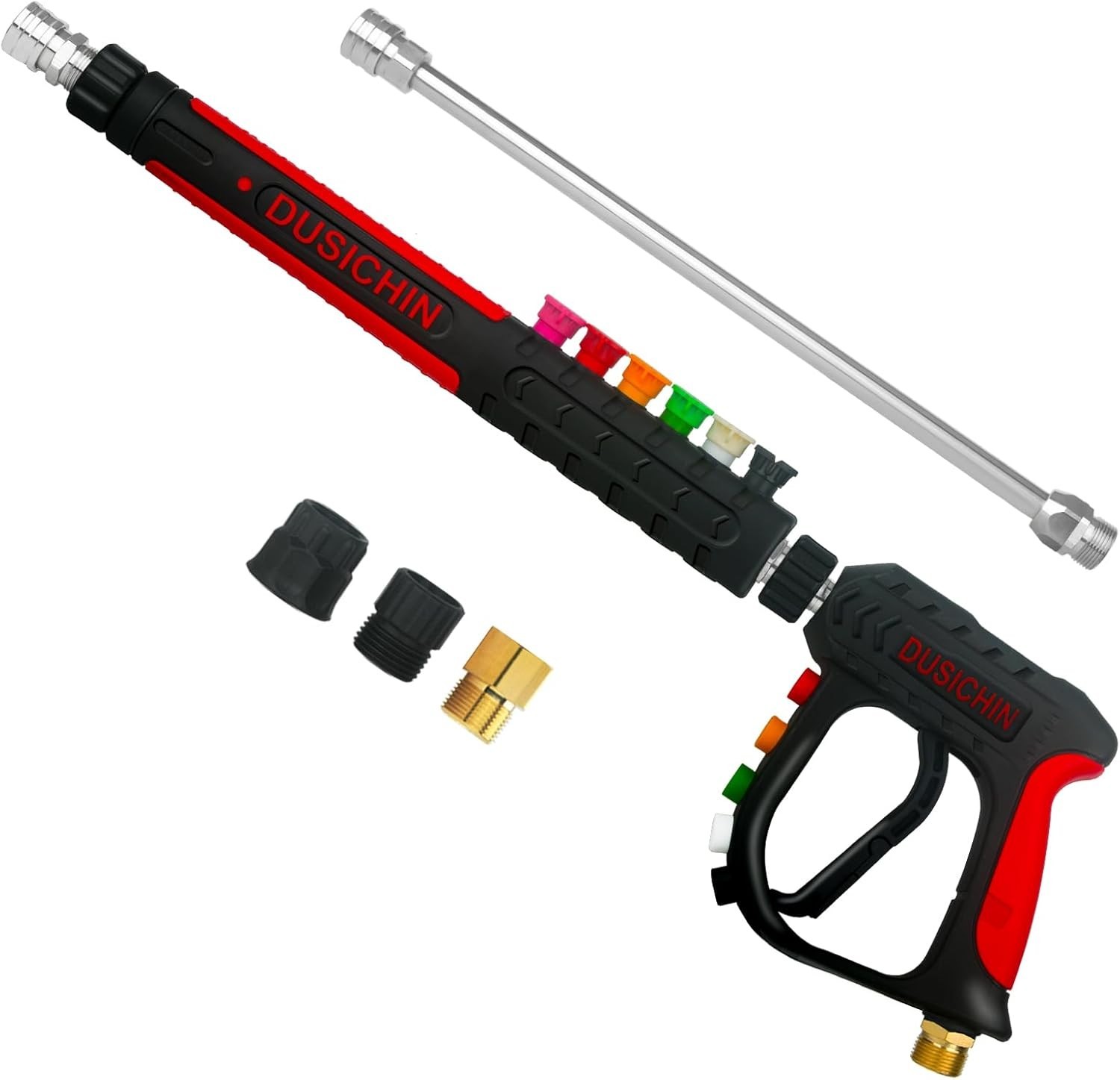 Versatile 36-Inch Pressure Washer Lance – 3000 PSI with Quick Connect Nozzles