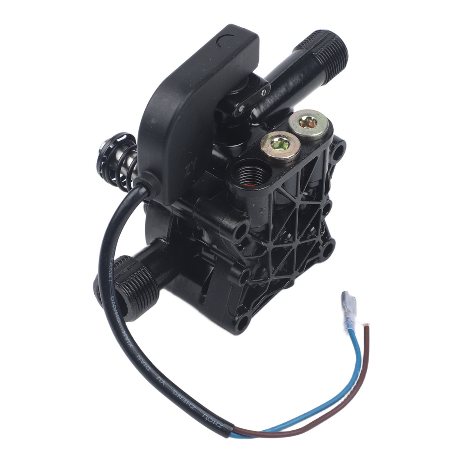 220V high pressure car washer pump head accessories triangular pump head/square