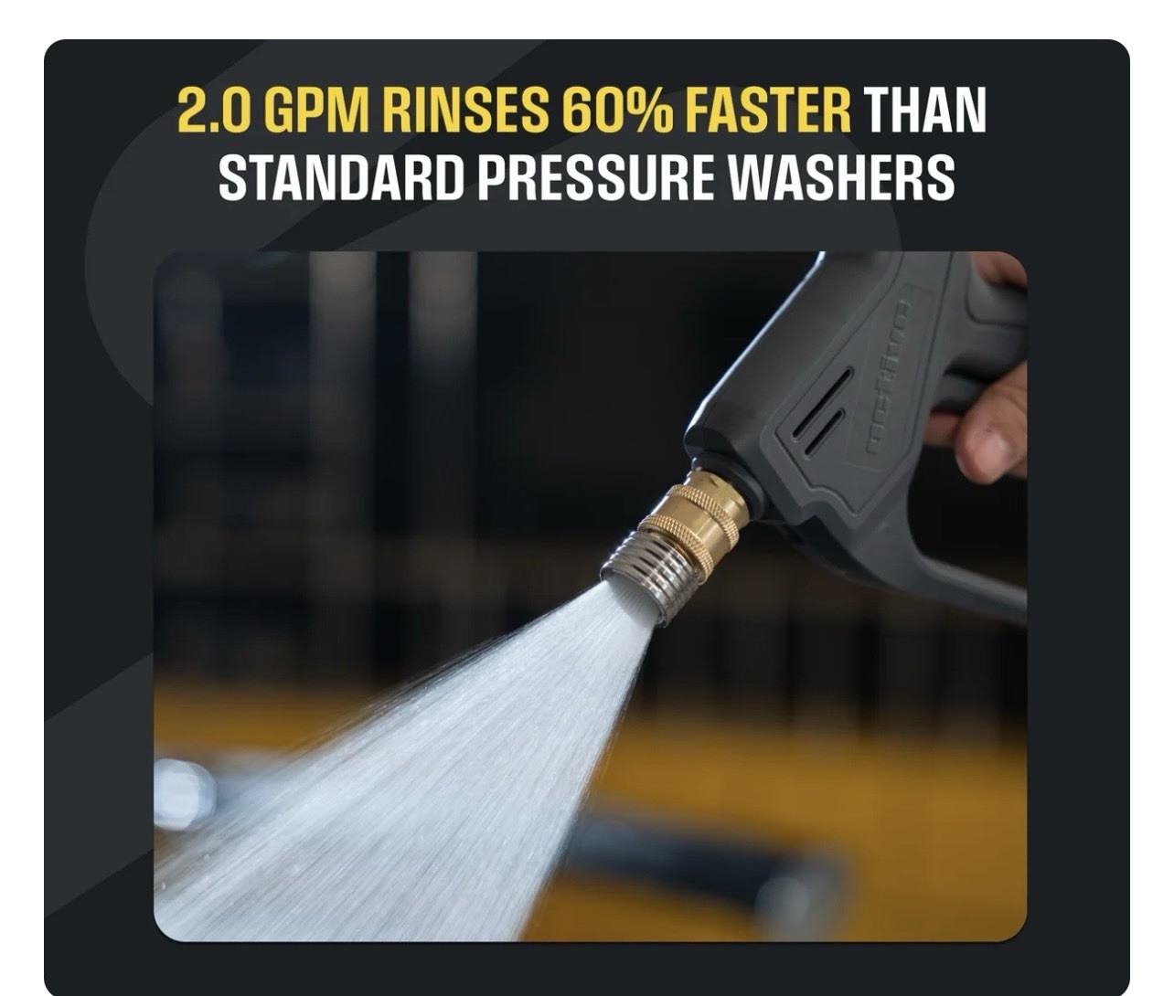 ACTIVE 2.0 C-1 Series Electric Pressure Washer Compact Full Kit with Attachments
