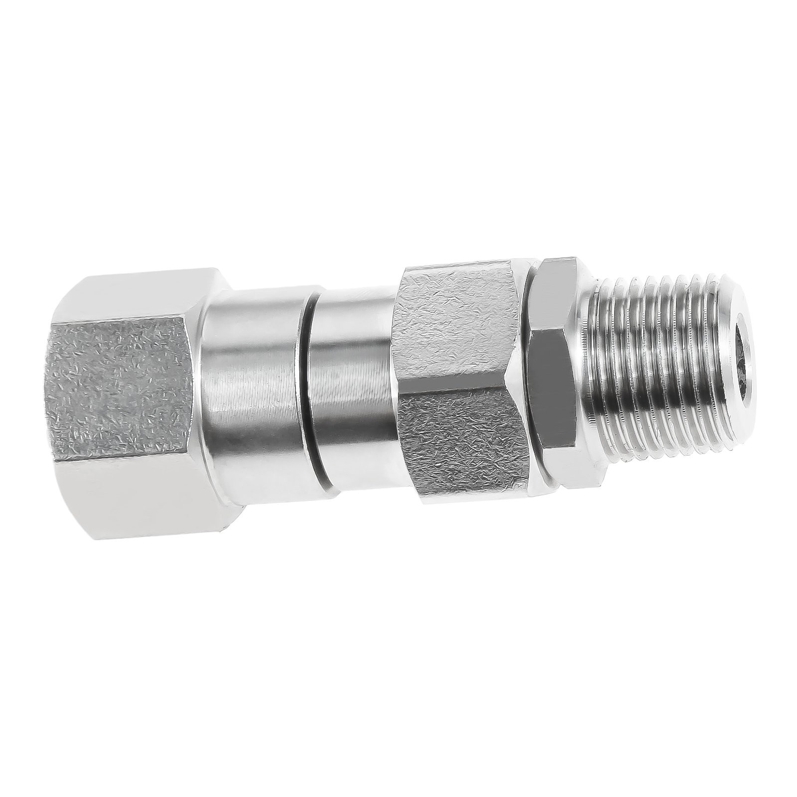 2Pcs Stainless Steel 3/8″ NPT SSwivel Coupler Connector For Pressure Washer Gun