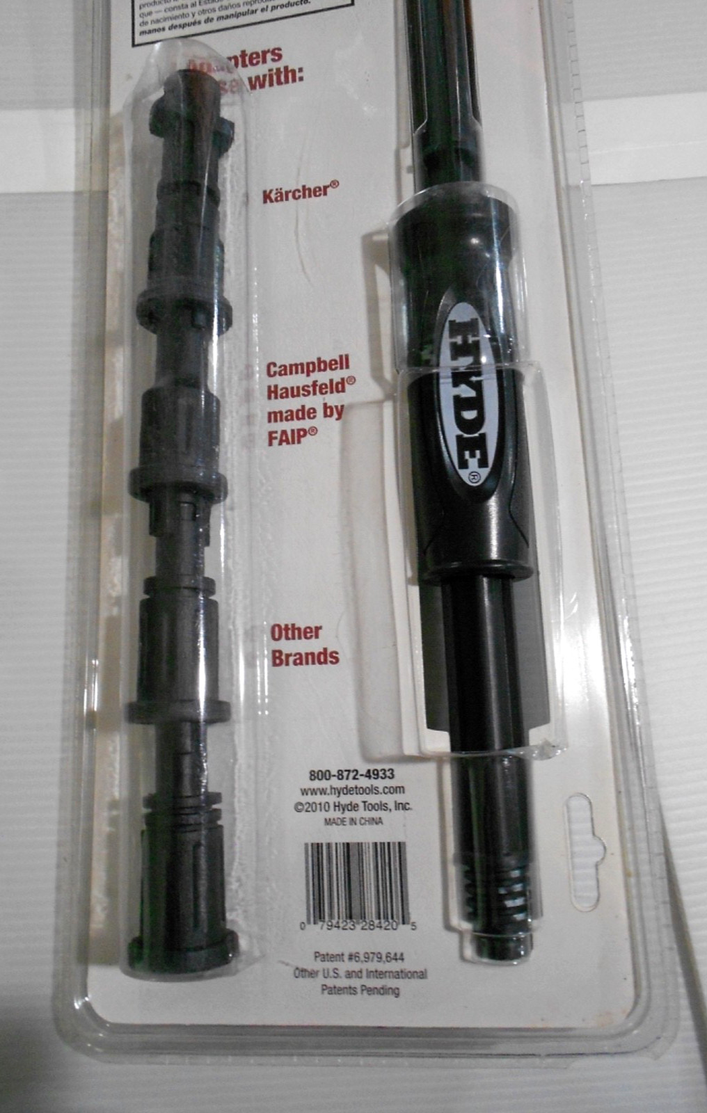Hyde 28420 18″ Electric Pivot Nozzle Pressure Washer Wand