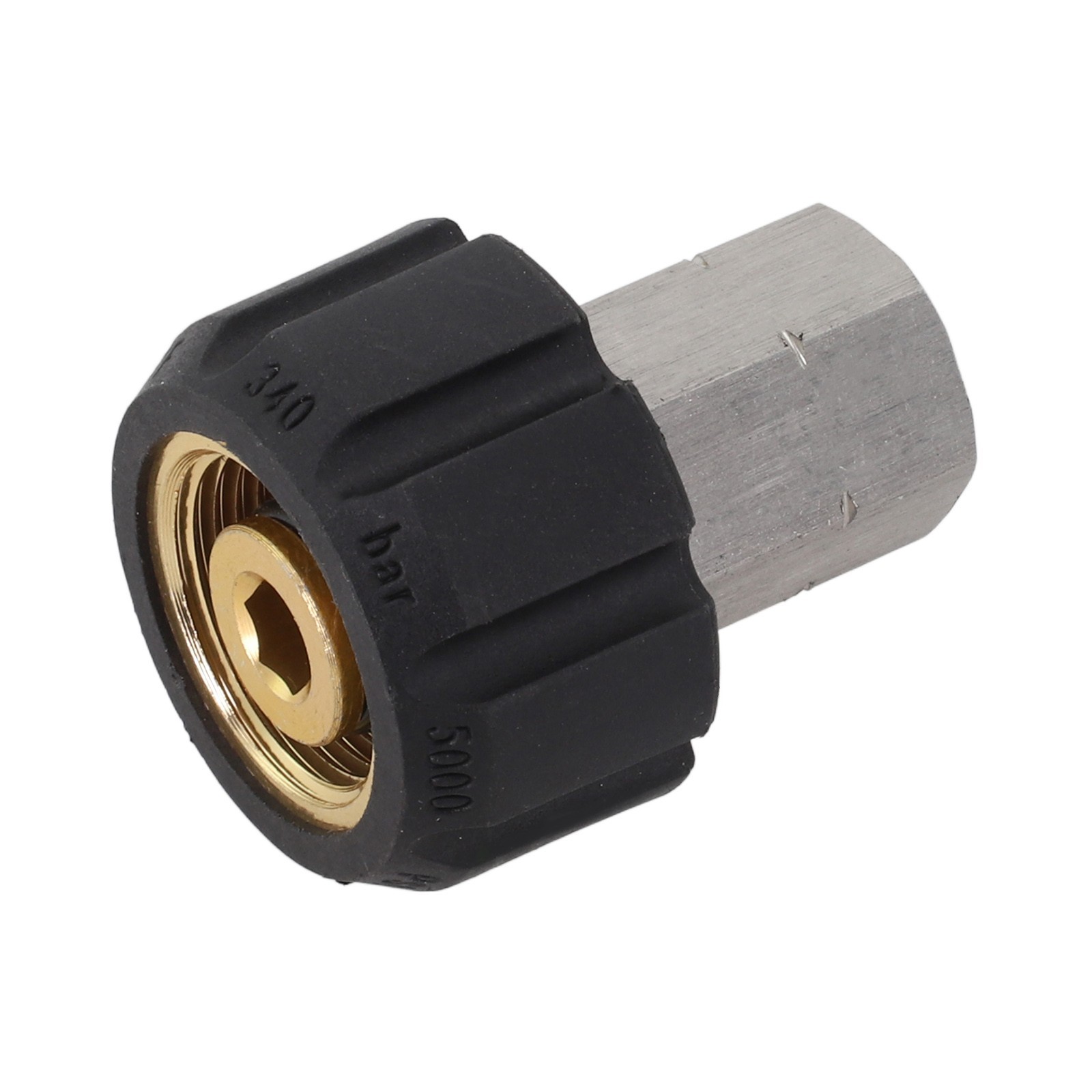 Stainless Steel Fitting for Pressure Cleaner M22 1415mm Female to 3/8 Female