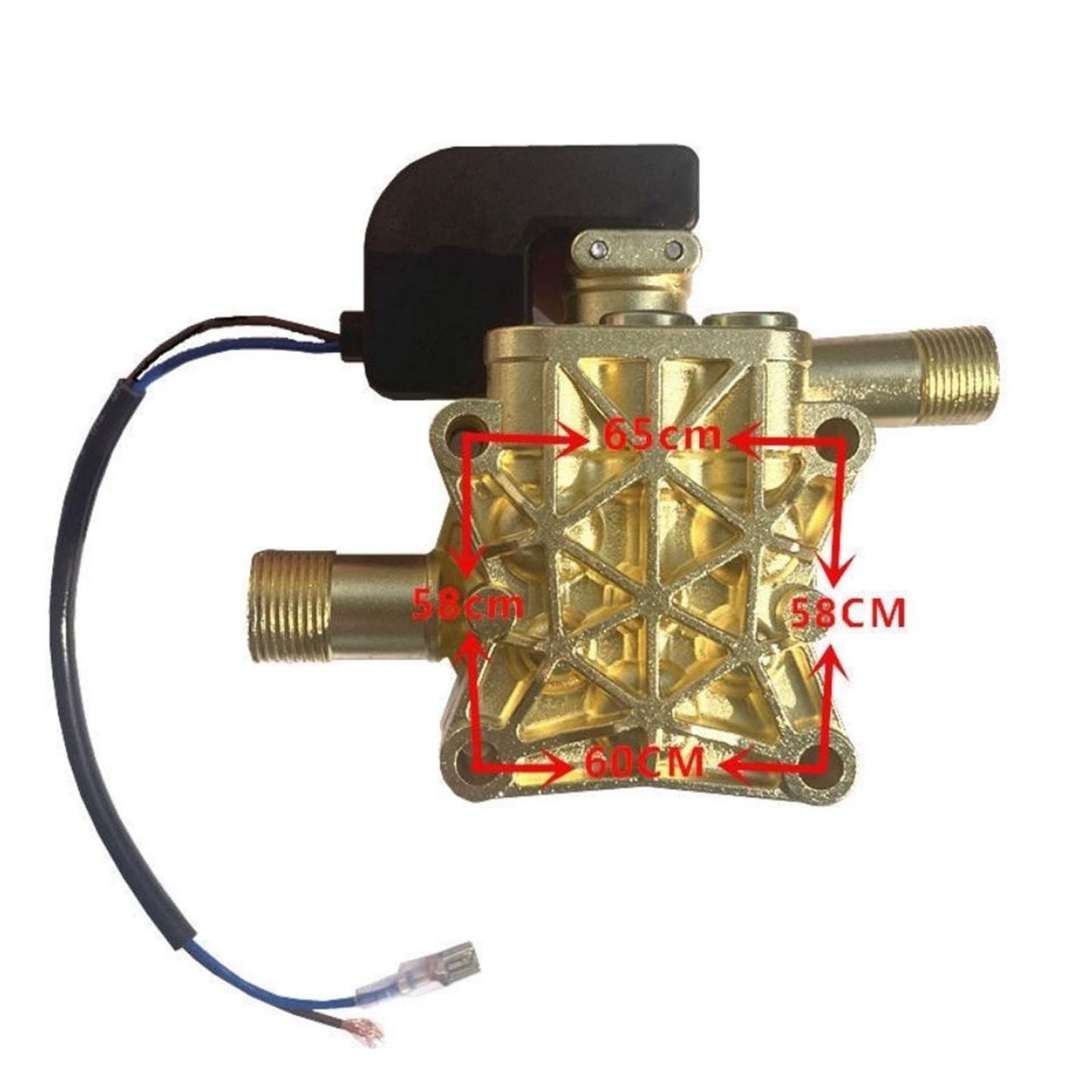 220V Household High Pressure Pump Easy to Install Part Car Washer Pump Head