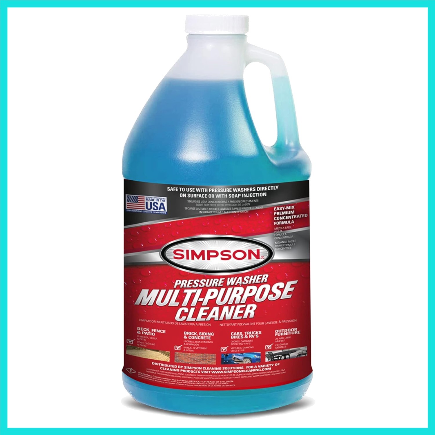 Cleaning Cleaner, Concentrated Soap Solution for Pressure Washers and Spray B…