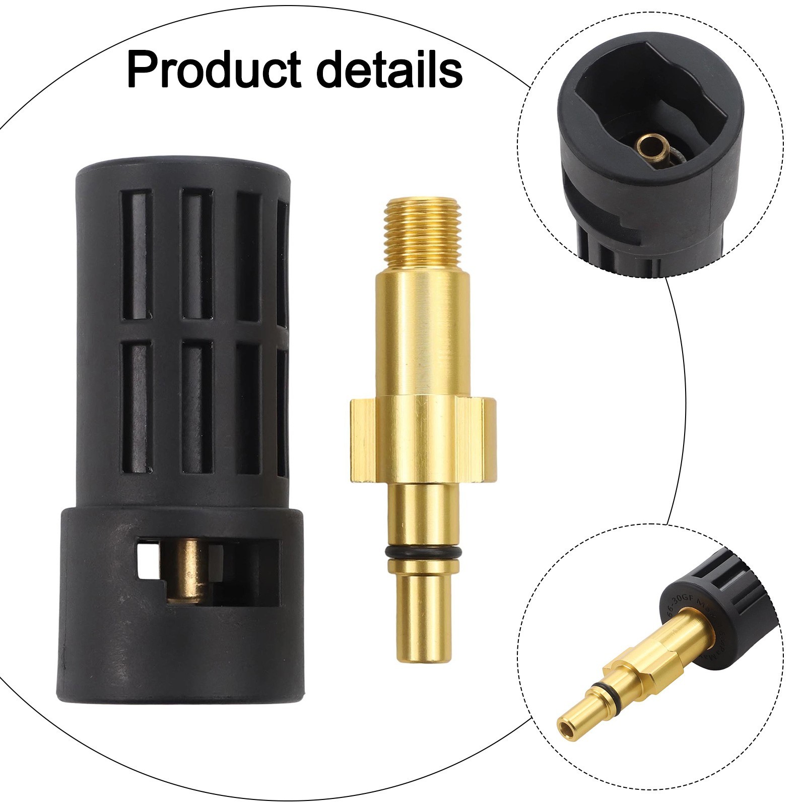 Lightweight Water Pipe Adapter for Accessories for Easy Storage and Transport
