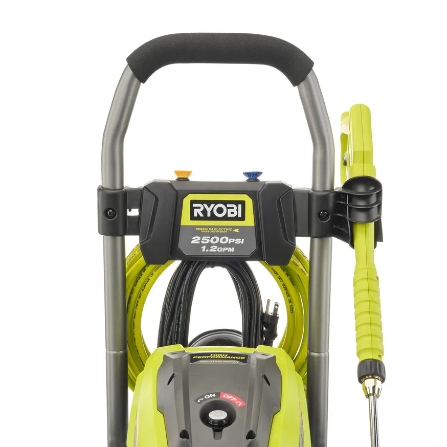 RYOBI 2500 PSI 1.2 GPM High Performance Electric Pressure Washer RY142500