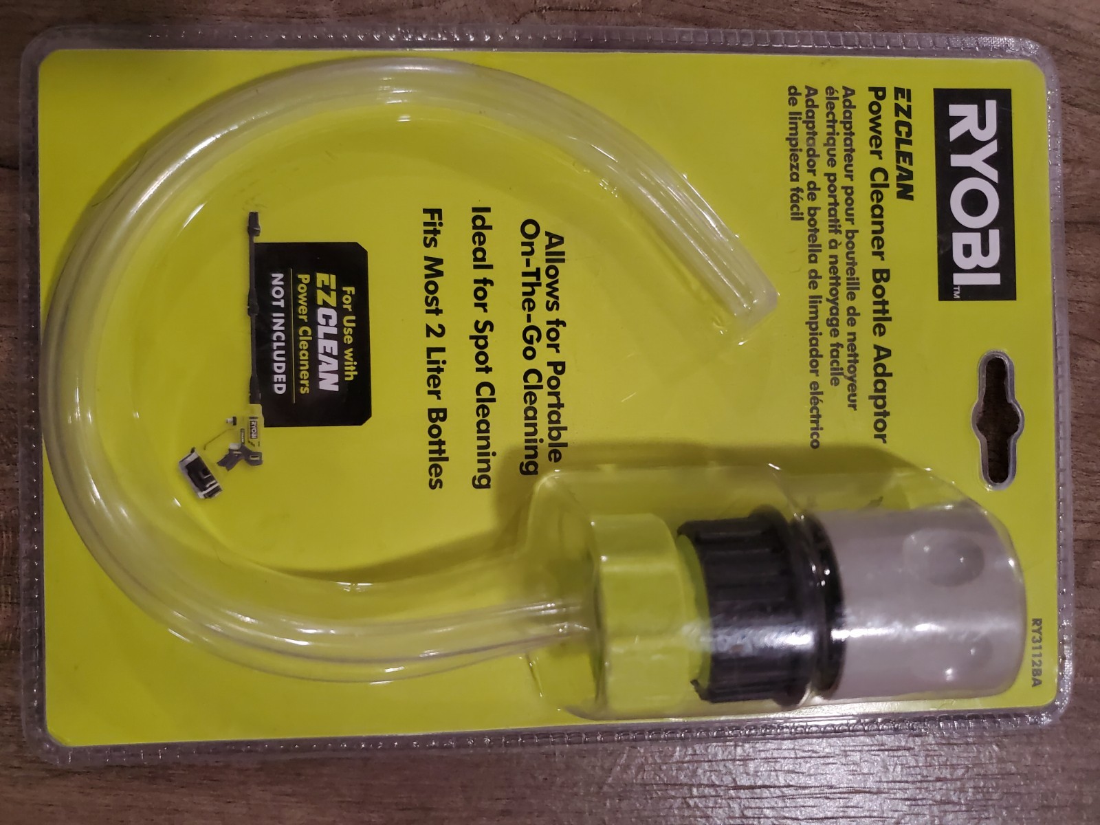 RYOBI EZClean Pressure Washer Power Cleaner Bottle Adapter Accessory Kit