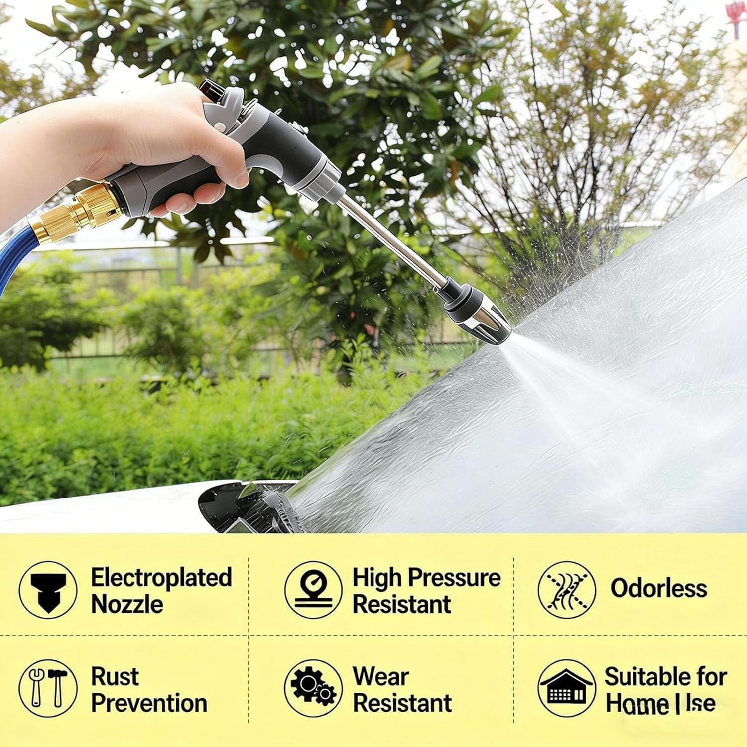 Hose Hawk Pressure Washer,Three Spray Modes, Universal and Easy To Install