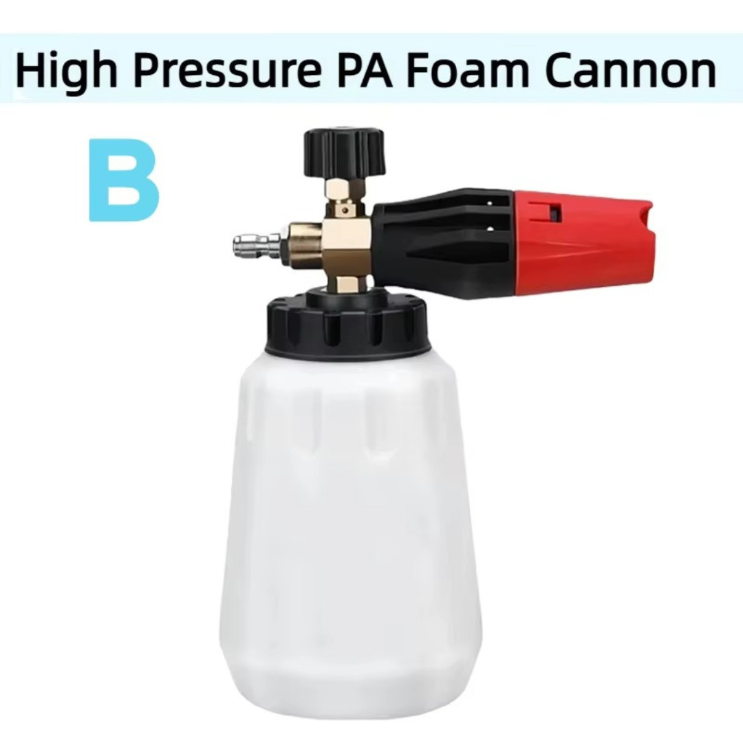 Snow Foam Lance Cannon Soap Bottle Sprayer For Pressure Washer Gun Jet Car Wash