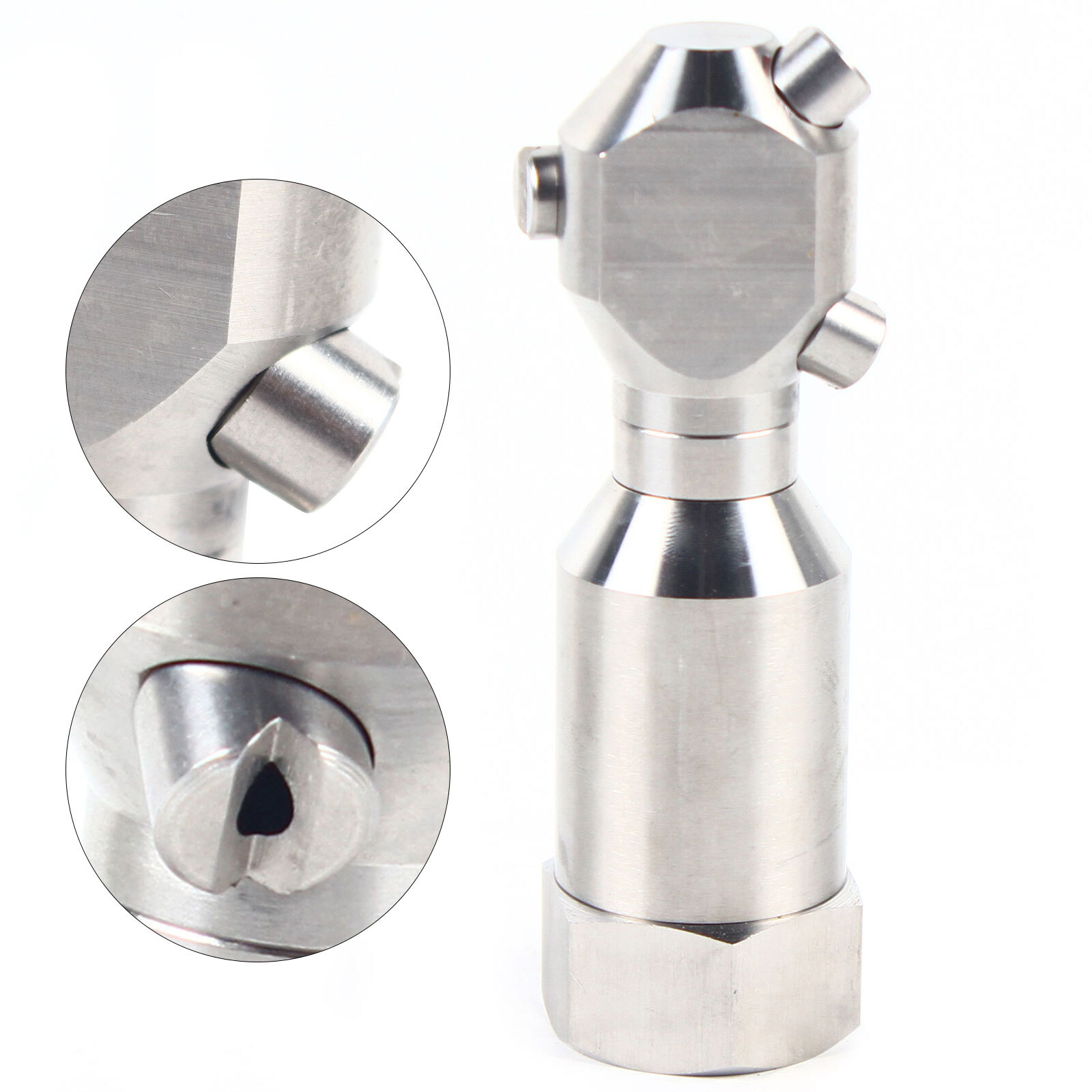 360 Rotating Tank Washing Spray Nozzle Cleaning Nozzle CE Stainless Steel