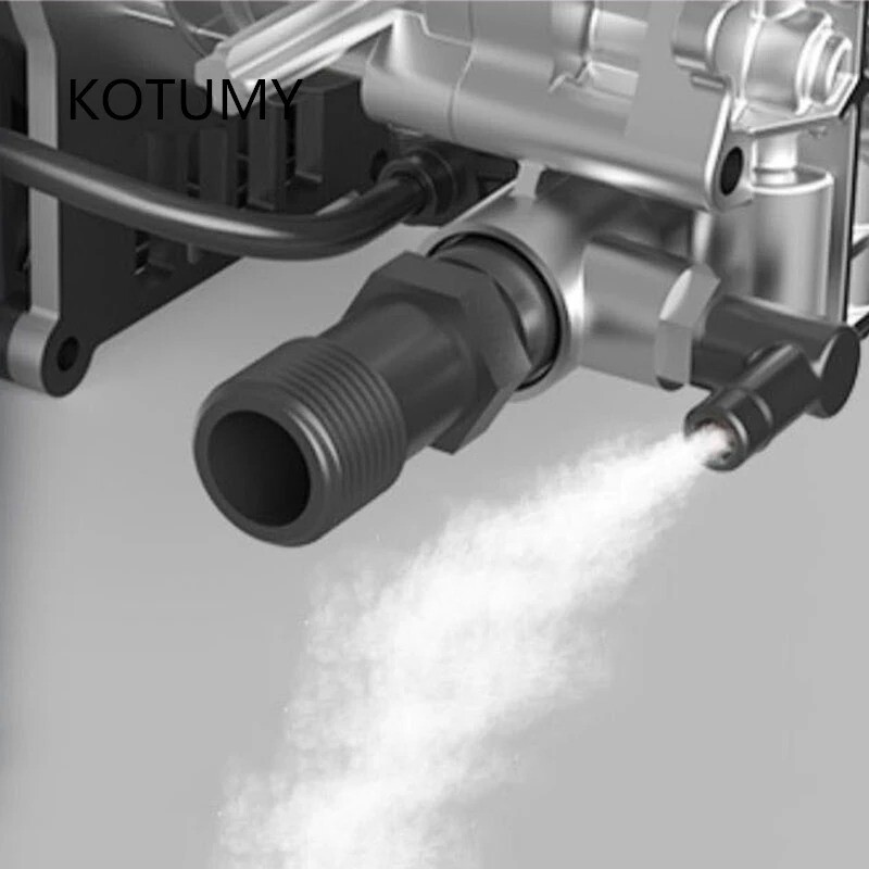 Car Wash Machine High-Pressure 220V Water Gun Floor Cleaning Pressure Pump Brush