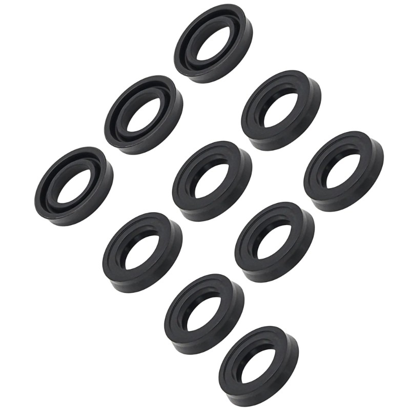 10Pcs Rubber Gasket Water Seals for Pumps Repair 204084GS, 200345GS, AR2235
