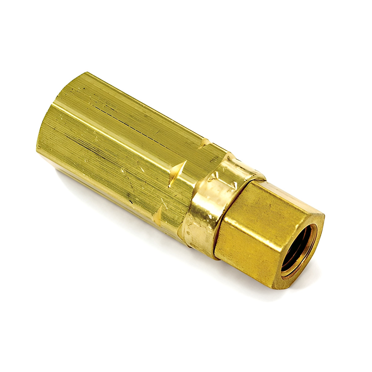 Check Valve, 3/8″ F x F 3000 PSI Brass