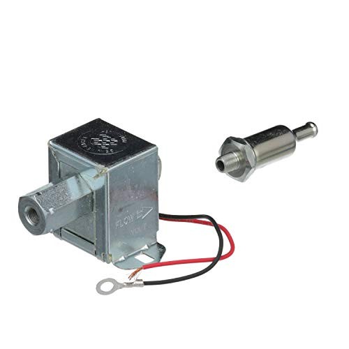 Cube Electronic Fuel Pump, 3.5-5 PSI, 12 Volt Systems