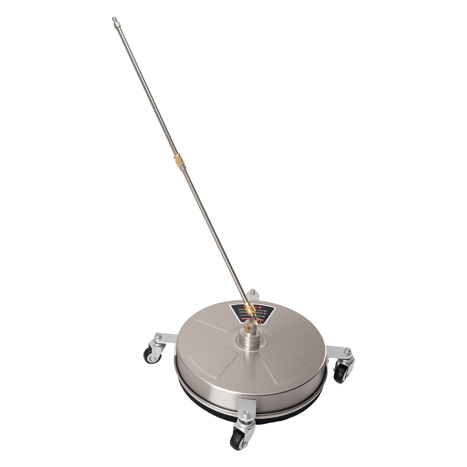 15″ Pressure Washer Surface Cleaner 4000 PSI 1/4″ QC w/ Dual Nozzle Stainless