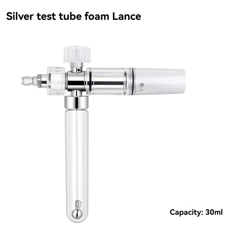 35Ml High Power Snow Foam Lance Foam Spray Pot, 1/4” Quick Connect Adjustable N