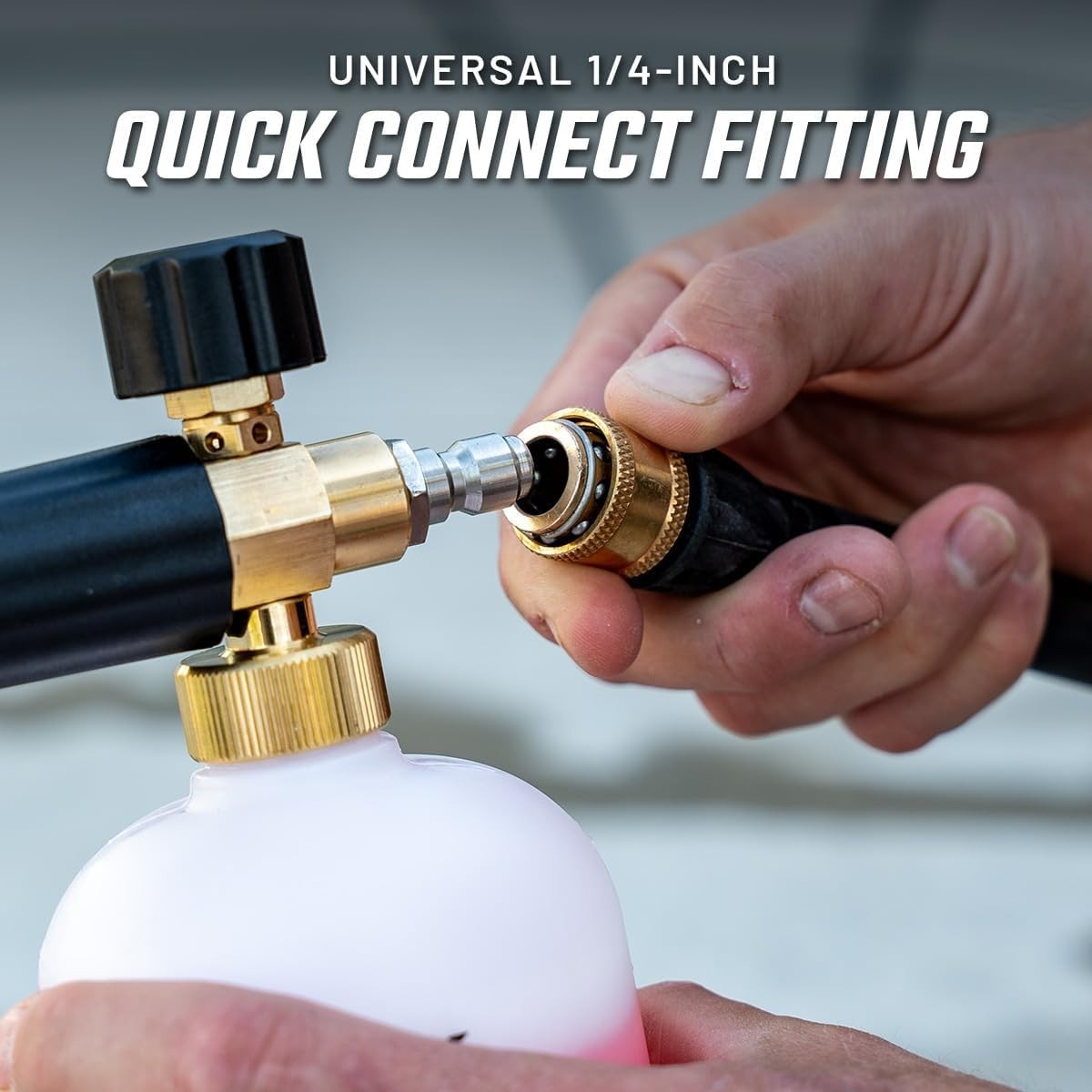 Slick Products Pressure Washer Foam Cannon High Foaming Car Wash Soap Blaster