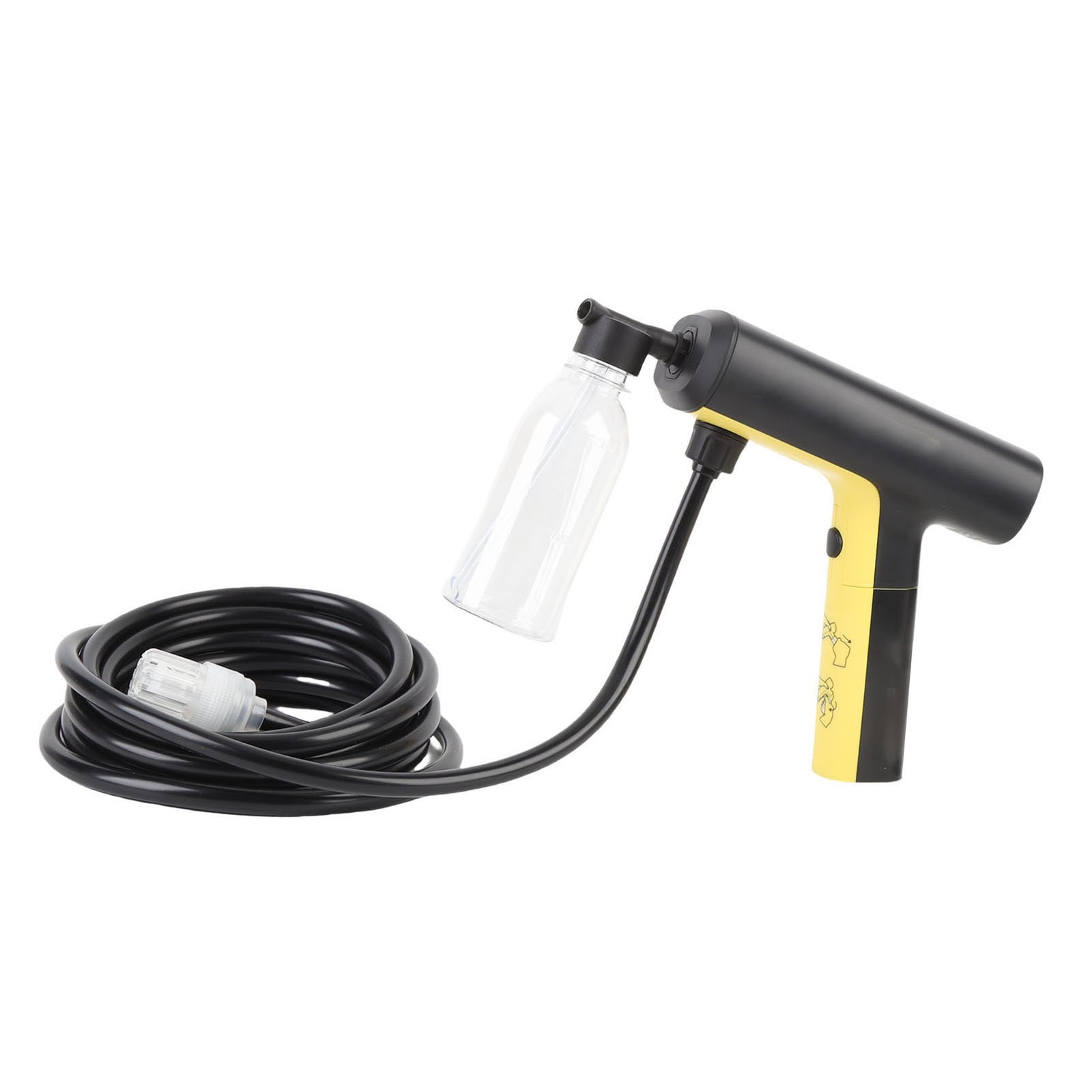 Car Washer Gun USB Charging Lightweight Water Saving 5 Gears Pressure Handheld