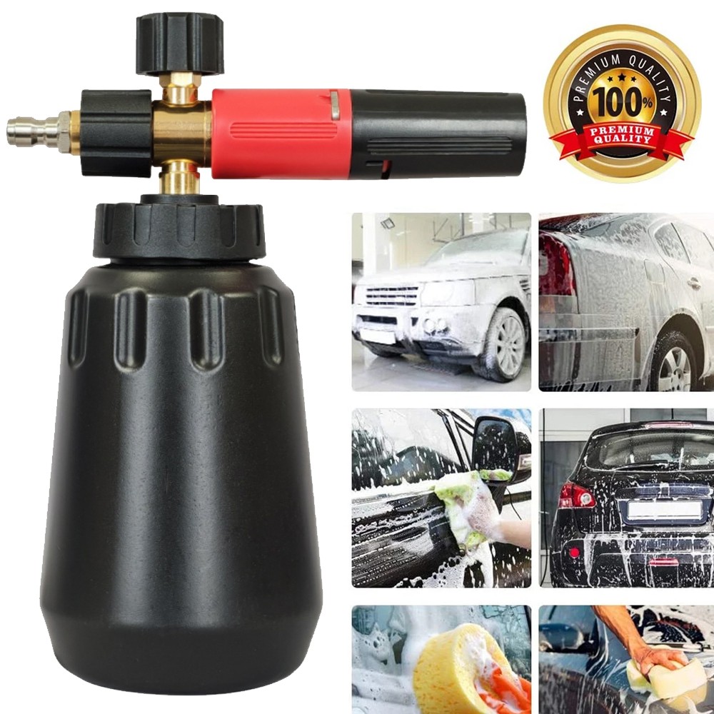 Foam Cannon up to 4000 PSI, Pressure Washer Foam Cannon with 1/4” Quick Connect