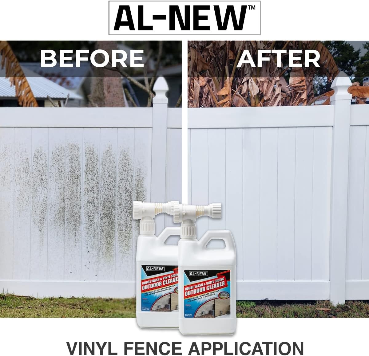 Outdoor Cleaner | Versatile Outdoor Cleaner 64oz Hose End Sprayer (Pack of 2)
