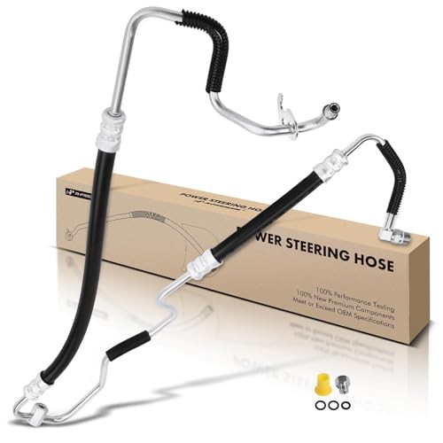 Power Steering Pressure Line Hose Assembly Compatible with Ford Crown