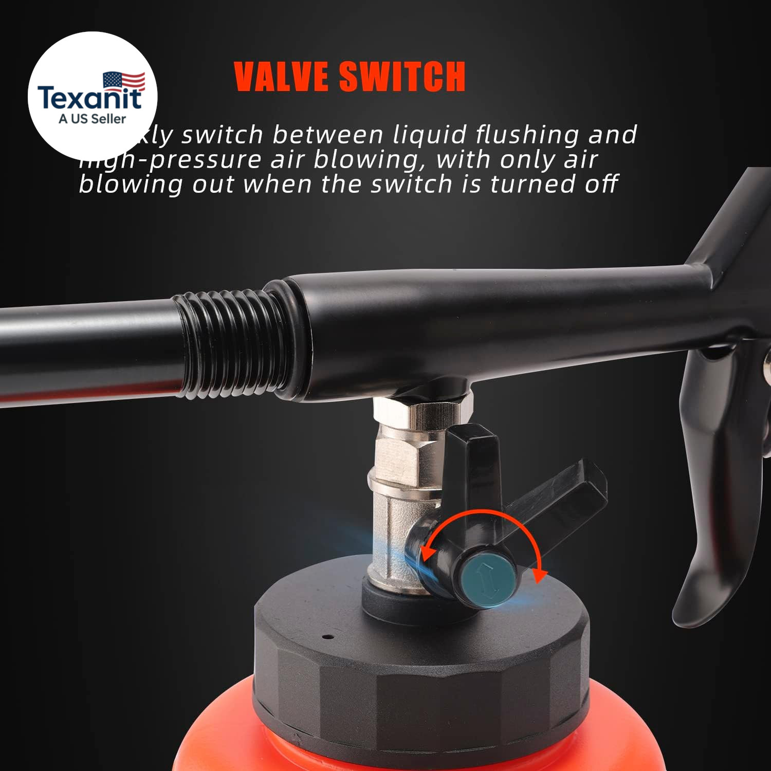 High Pressure Car Cleaning Gun, Cleaning Gun, Car Interior Washing Kit, Detailin