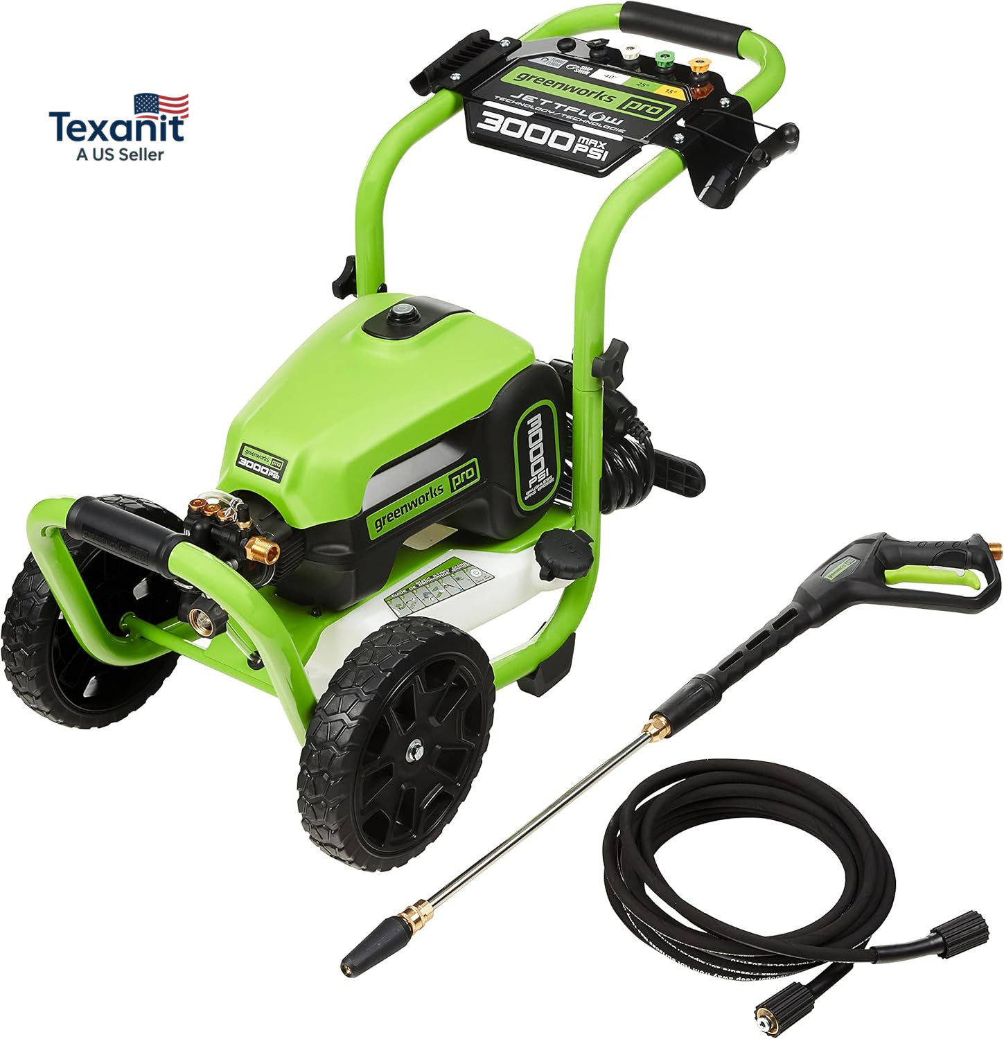 Pro Brushless 3000 PSI (CSA Certified) 2.0 Max / 1.1 Electric Pressure Washer (R