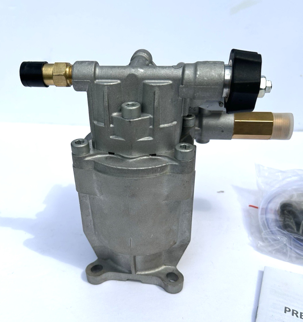 Biswing Pressure Washer Pump, 3/4″ Shaft Horizontal Axial Plunger, 3400 PSI Max,