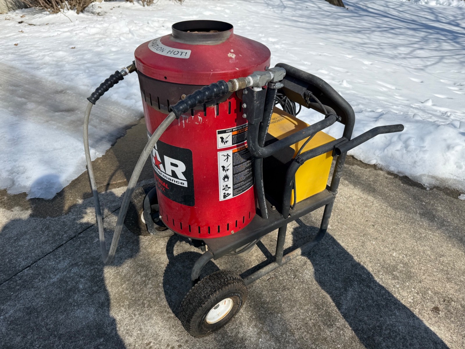 NorthStar Portable Electric Wet Steam and Hot Water Pressure Washer Add-On Unit,