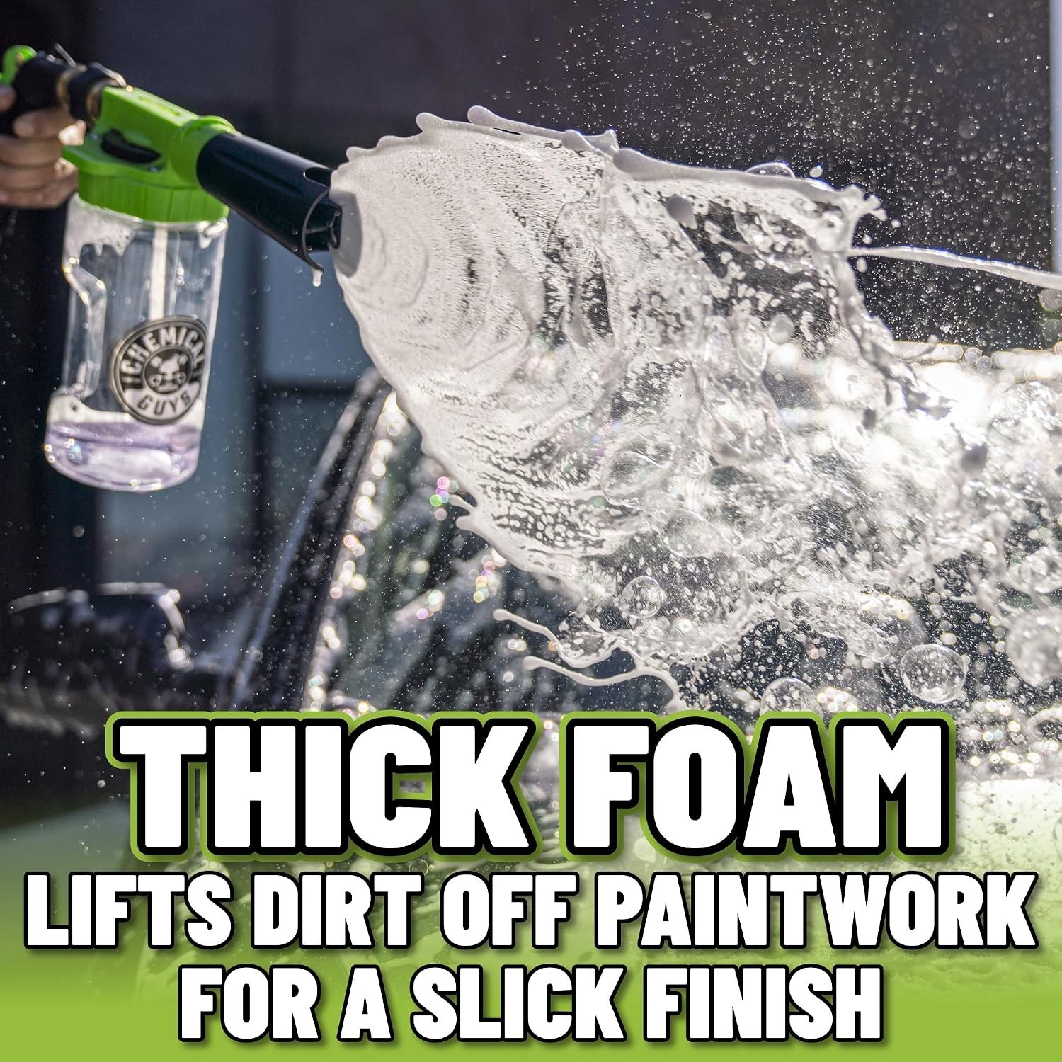Foam Blaster 6 Foam Gun Garden Hose Wash Mitt Kit 2-Piece