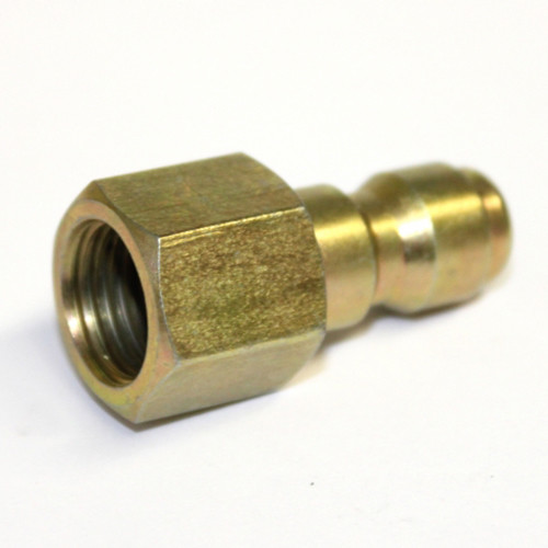 Extend Pressure Washer Lance 1/4″ F Thread to Quick Connect 1/4″ Male Coupling