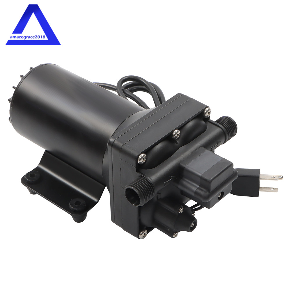 Diaphragm Water Pump 4-chamber Self Priming Pressure Booster Pump 5.5GPM 75PSI