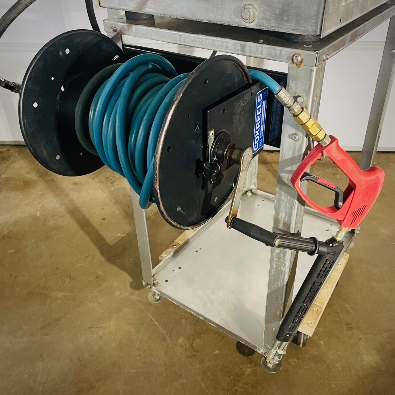 Hotsy Power Washer with cart