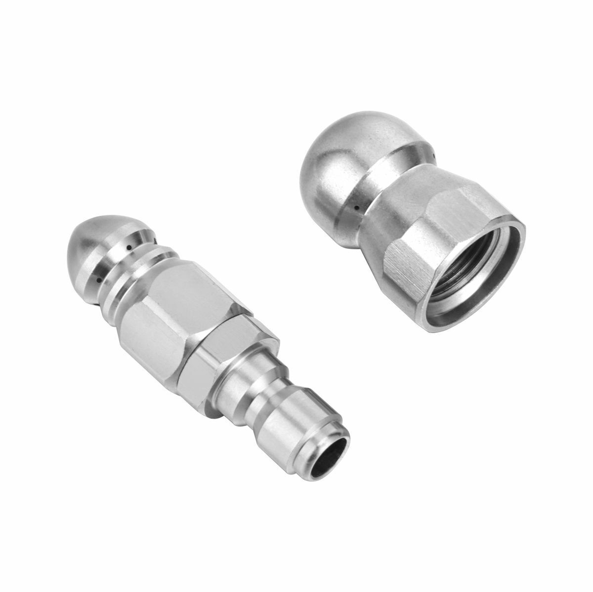 3/8 ” 1/4″ Pressure Washer Drain Sewer Cleaning Pipe Jetter Rotary Nozzle