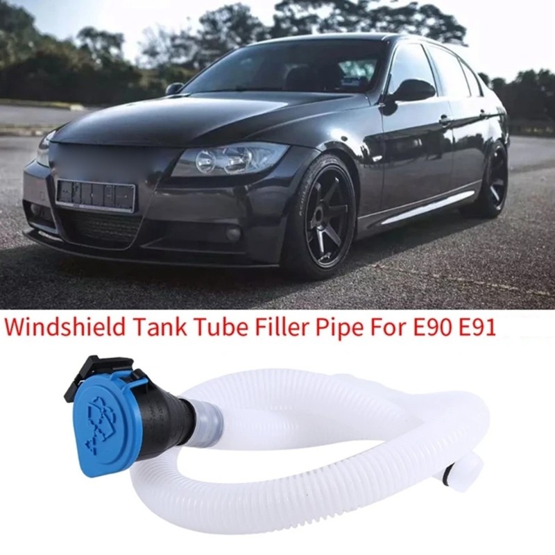 Auto Accessory Washer Fluid Reservoir Windshield Filler Pipe 61667135409