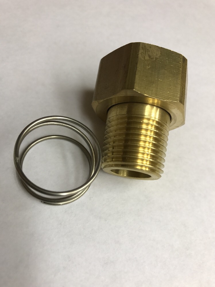 Female Garden Hose Fitting 3/4″ FGH x 1/2″ NPT W/Screen Adaptor 8.901-291.0