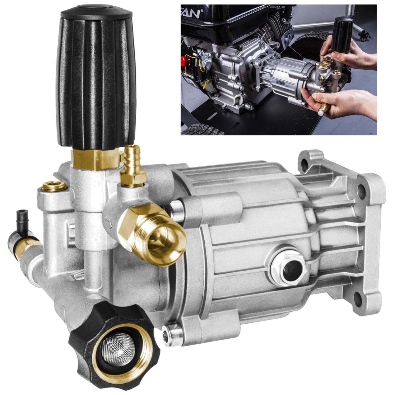 Self-Priming Horizontal Pump for Dewalt, Simpson – 3400PSI
